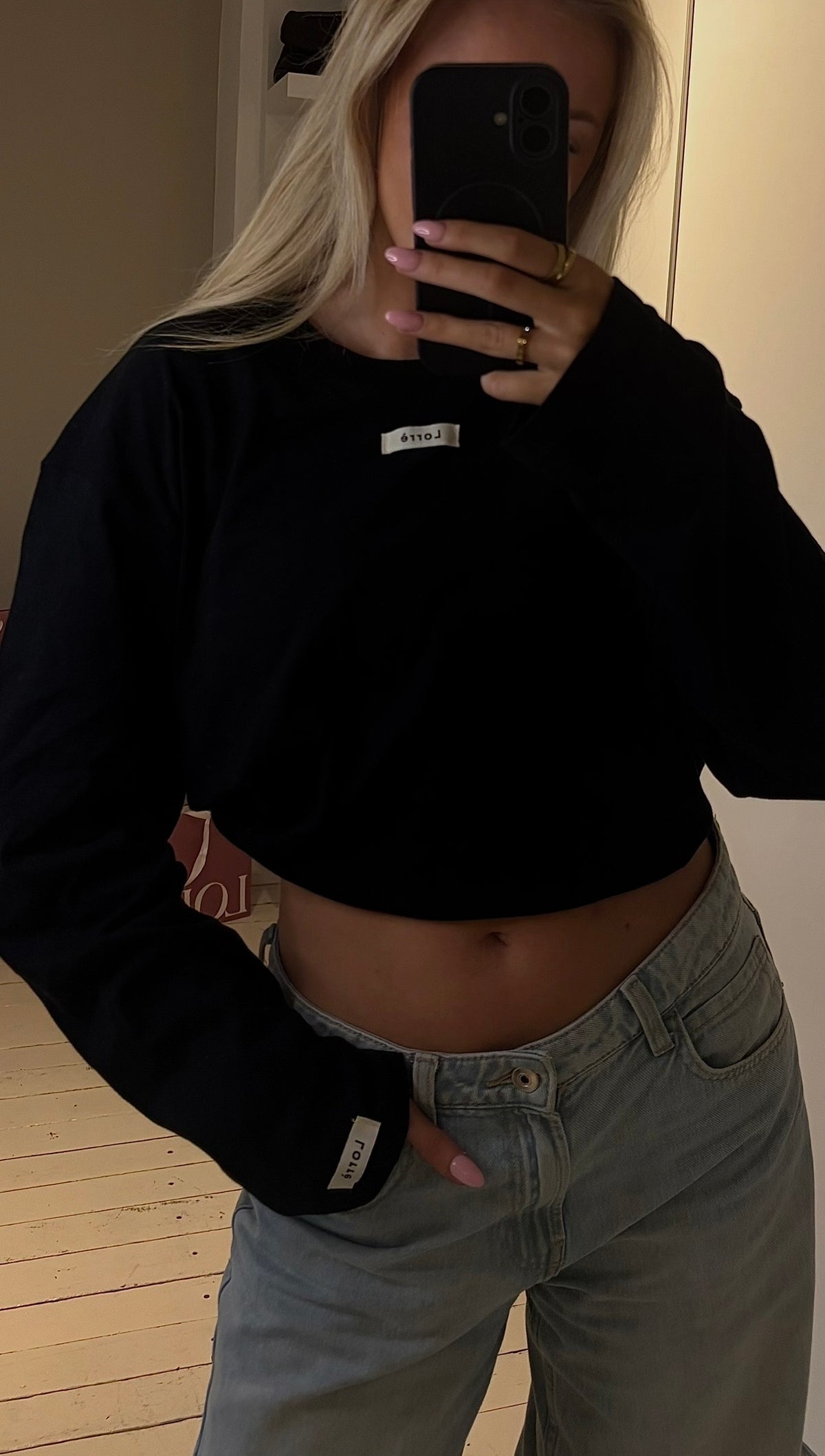 Lor longsleeve - zwart