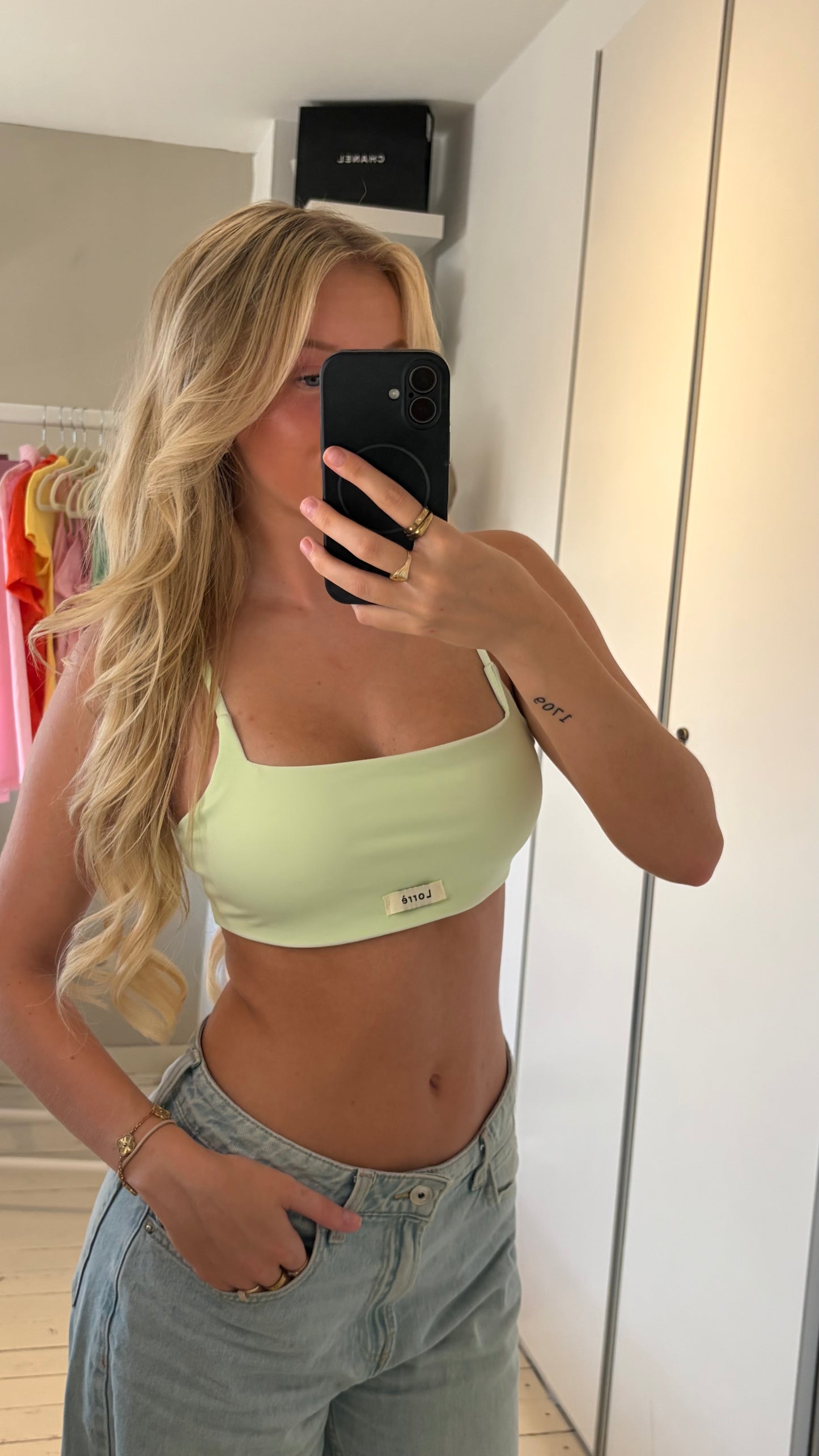 Flo top - mint groen