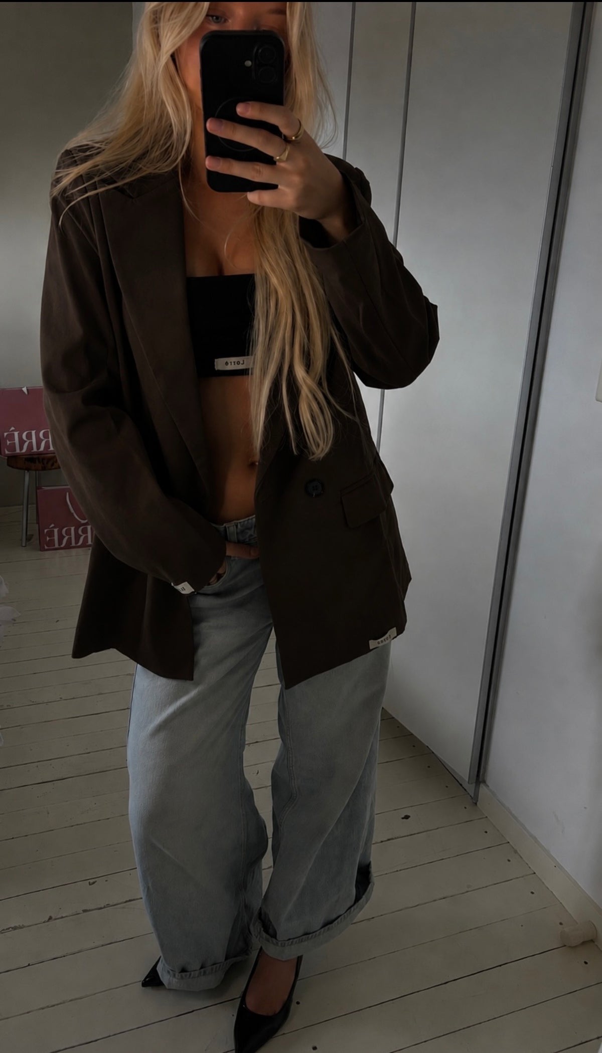 Loe blazer - Bruin
