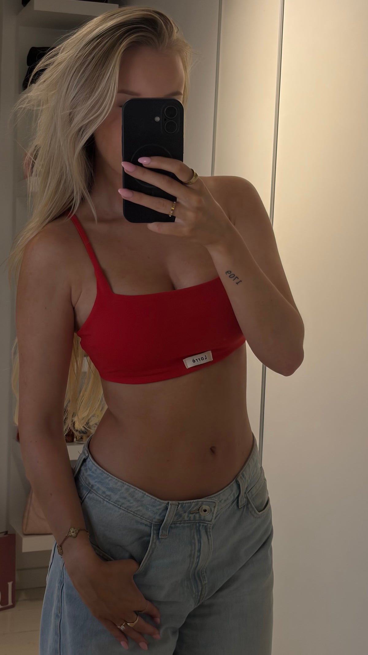 Flo top - Aarbei roze