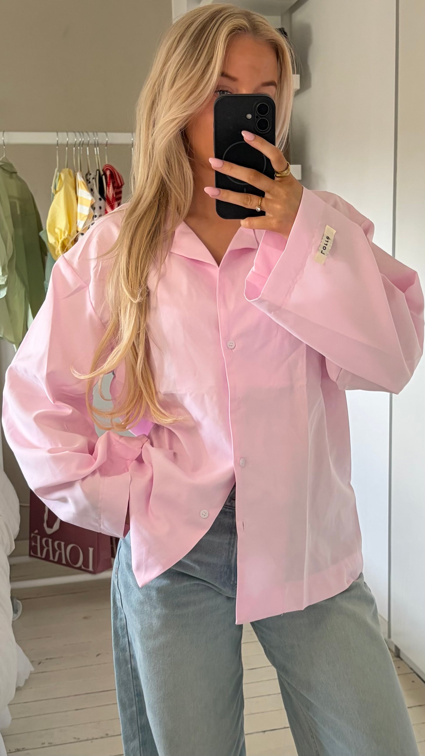 Flora blouse - Barbie roze