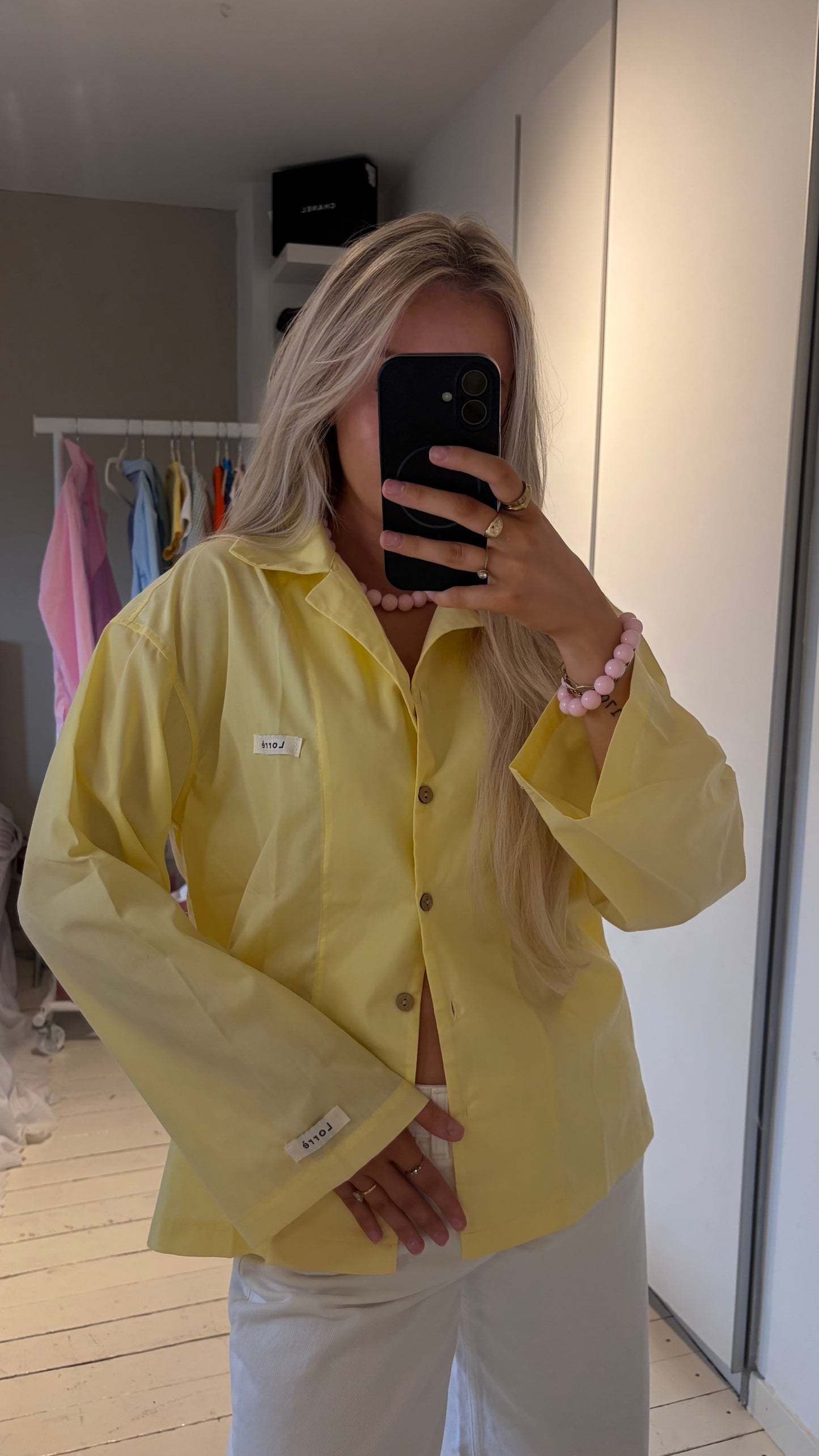 Flora blouse - kanarie geel